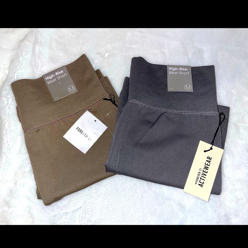 NWT Forever 21 Athletic Biker Shorts